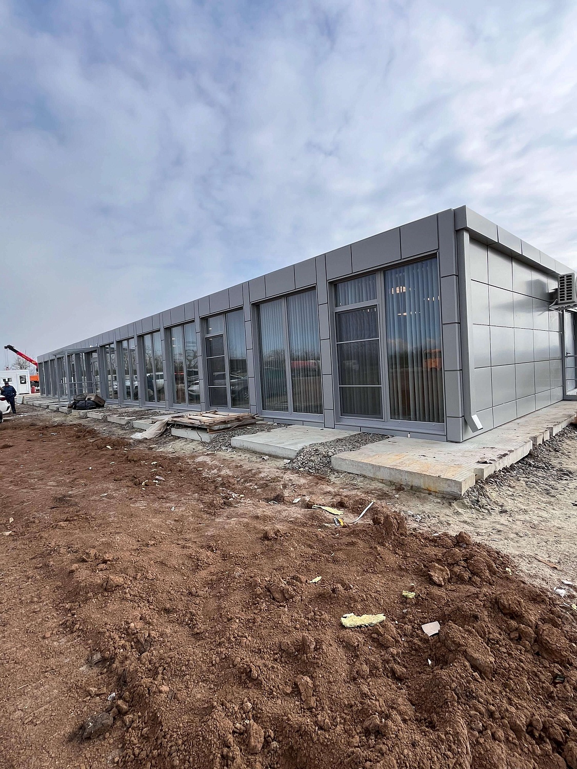 Модульное здание штаба строительства в г. Азов